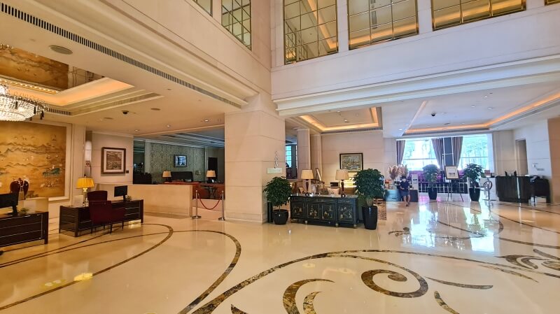 St. Regis Singapore Hotel Lobby Check in