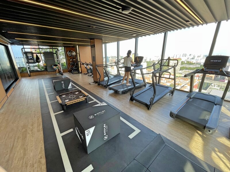 The Clan Hotel Gym Functional Cardio Area
